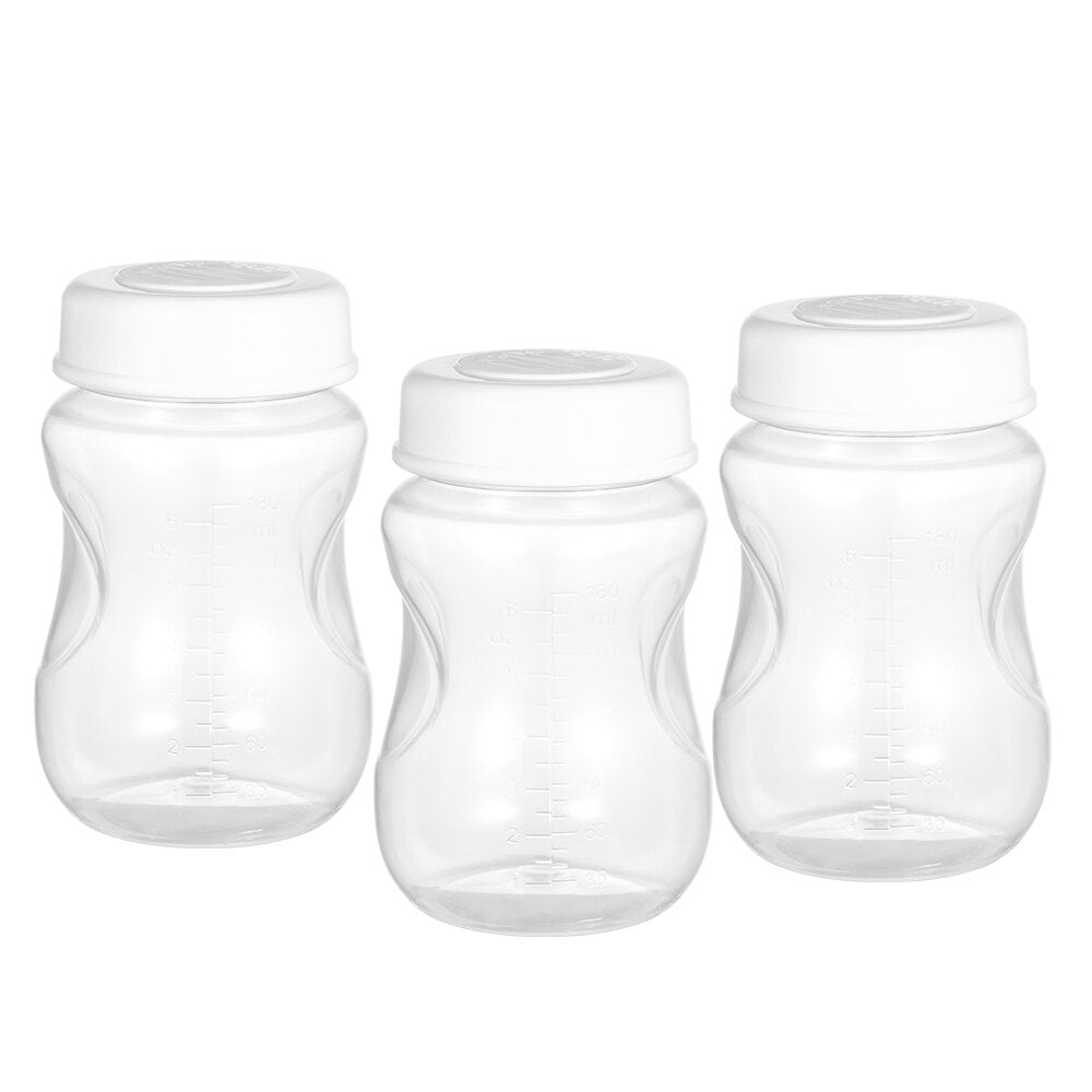 Breastmilk storage bottles